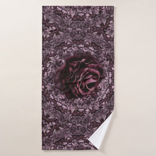 Roos Mandala Bad Handdoek (Badhanddoek)