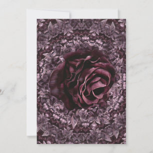 Roos Mandala  Bedankkaart