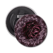 Roos Mandala Button Flesopener (Voorkant)