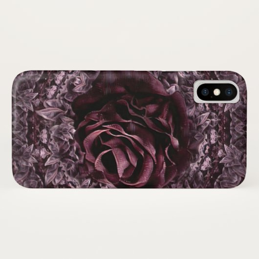 Roos Mandala Case-Mate iPhone Case (Achterkant (horizontaal))