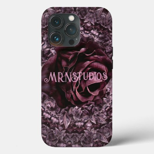 Roos Mandala Case-Mate iPhone Case (Achterkant)