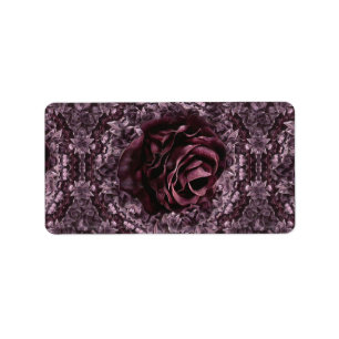 Roos Mandala Etiket