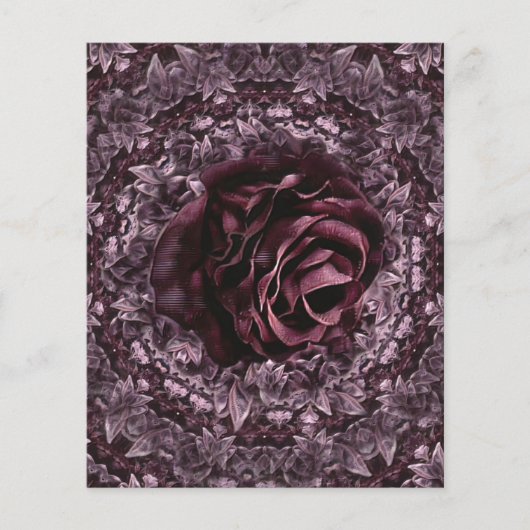 Roos Mandala Flyer (Voorkant)