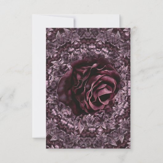 Roos Mandala Kaart (Voorkant)