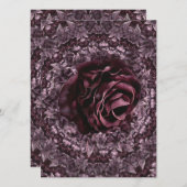 Roos Mandala Kaart (Voorkant / Achterkant)