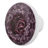 Roos Mandala Keramische Knop (Rechts)