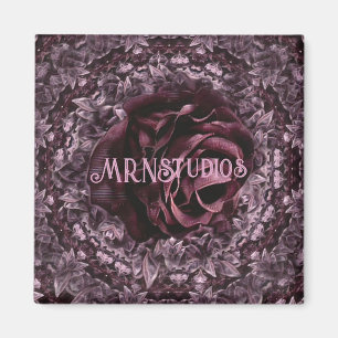 Roos Mandala Magneet