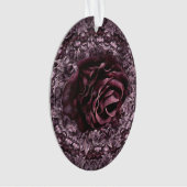 Roos Mandala Ornament (voorkant)