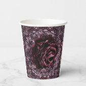 Roos Mandala Papieren Bekers (Achterkant)