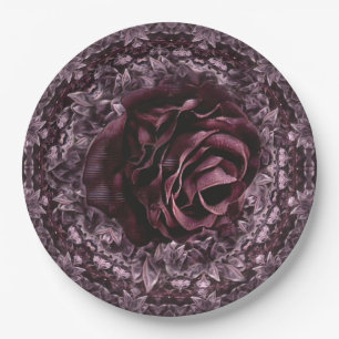 Roos Mandala Papieren Bordje