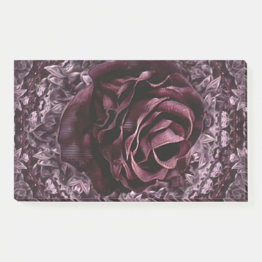 Roos Mandala Post-it® Notes (Voorkant)