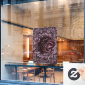 Roos Mandala Raamsticker (Cafe Raam)