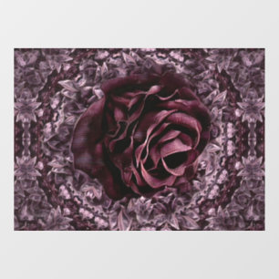 Roos Mandala Raamsticker