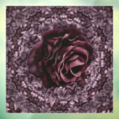 Roos Mandala Raamsticker (Vel 3)