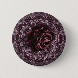 Roos Mandala Ronde Button 5,7 Cm
