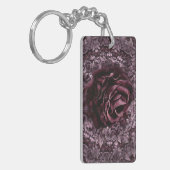 Roos Mandala Sleutelhanger (Voorkant Links)