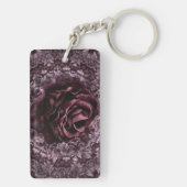Roos Mandala Sleutelhanger (achterkant)