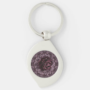 Roos Mandala Sleutelhanger