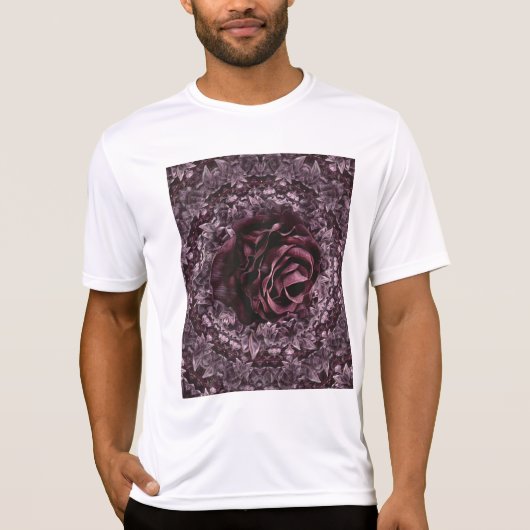 Roos Mandala T-shirt (Voorkant)