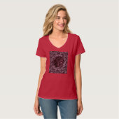 Roos Mandala T-shirt (Voorkant volledig)