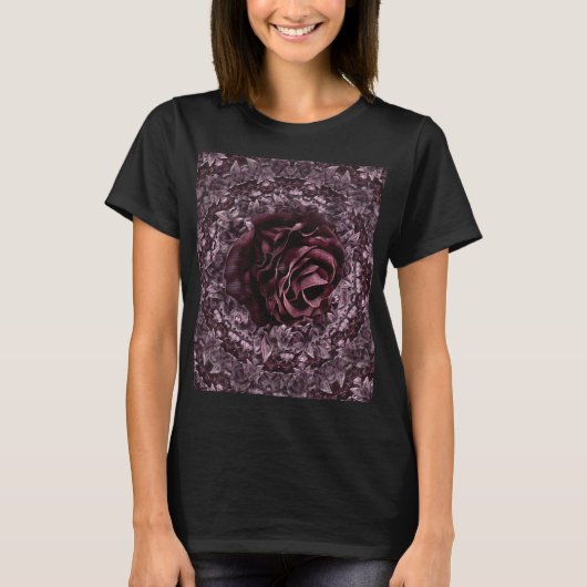 Roos Mandala T-shirt (Voorkant)