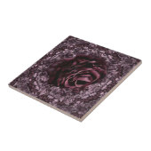 Roos Mandala Tegeltje (Zijkant)