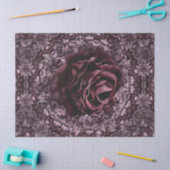 Roos Mandala Tissuepapier (Craft)