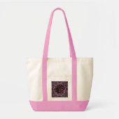 Roos Mandala Tote Bag (Voorkant)
