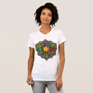 Roos Mandala Woman's Fine Jersey T-shirt