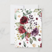 Roos Marsala Bedankkaart (Achterkant)