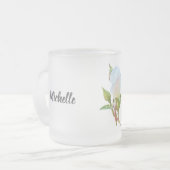 Roos Matglas Koffiemok (Voorkant links)