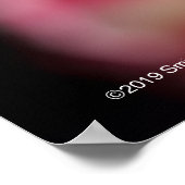 Roos met dubbele helderheid poster (Hoek)