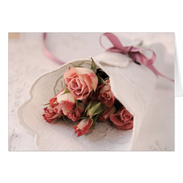 roos met linens (Voorkant Horizontaal)