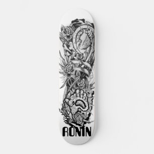 Roos Metal Dragon Tiger Survivor Skateboard Decom