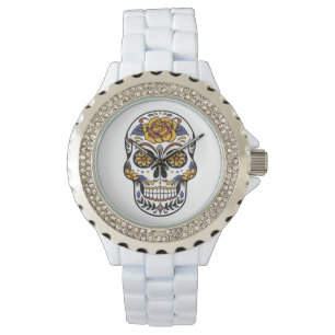 Roos Mexicaanse Suiker Dag van de Dode Horloge