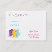 Roos mode lc visitekaartje (Achterkant)