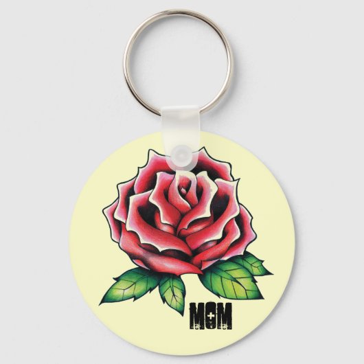 Roos, MOM Sleutelhanger (Voorkant)