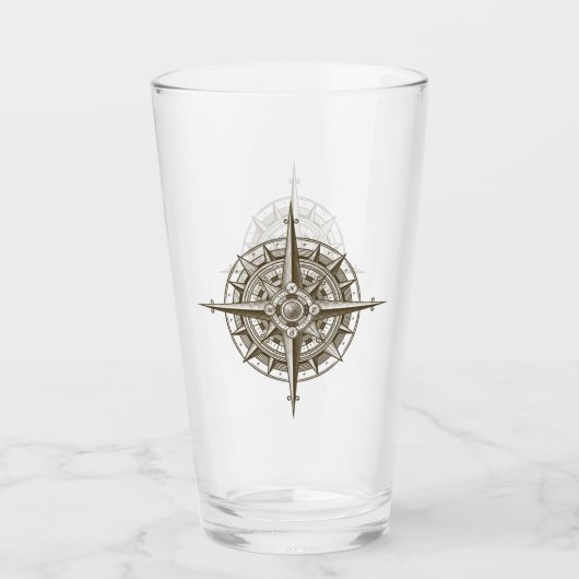 Roos navigator-kaart comprimeren glas (Voorkant)