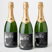 Roos Noire Sparkling Wijnetiket (Flessen)