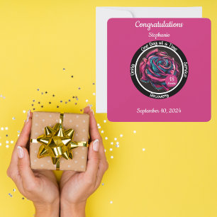 Roos Nuchterheidsbadge   12-Stappen Herstel Kaart