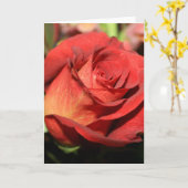 ROOS OPMERKING KAARTEN (Gele Bloem)