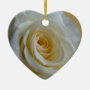 Roos Ornament Romantic White Rose Decorting