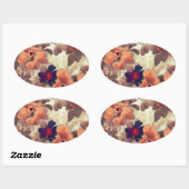  Roos Ovale Sticker (Vel)