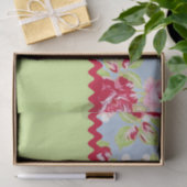 Roos papier voor weefselrek (Geschenk)