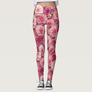 roos Patroon leggings