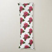 Roos Patroon Lichaamskussen (Voorkant Verticaal)
