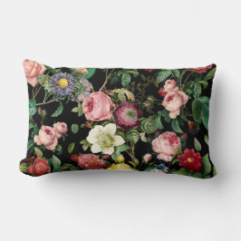 Roos Patroon Roze en Rood Kussen