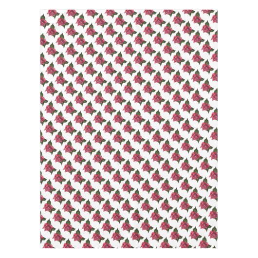 Roos Patroon Tafelkleed (Voorkant)