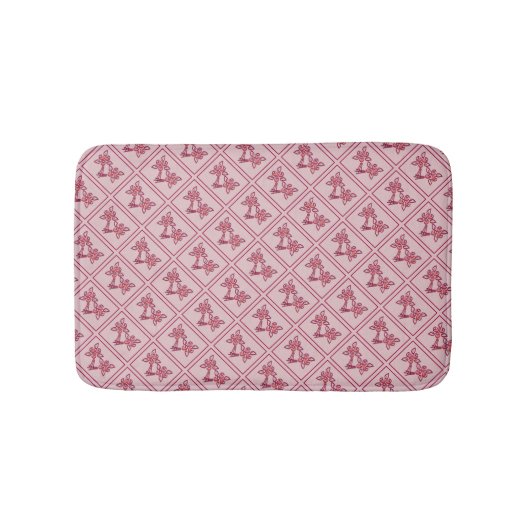 Roos Pattern Bath Mat (Voorkant)