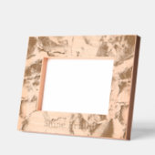 Roos Peach Gold Glam Gegraveerde Lijstjes (Links)
